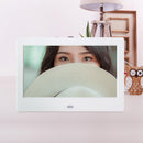 7 inch LED 800x480 Digital Photo Frame Alarm Clock MP3 Movie Player (White)