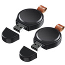 Magnet USB Wireless Charger for Active/Active2/Watch3/Watch4 Stand (Black) Newly