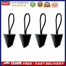 4pcs Kayak Marine Boat Scupper Stopper Bungs Drain Holes Plugs with Cord Ro