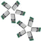 Wire Cable 12/24 Pins Adapter USB 3.1 Type C Connector Male/Female Socket