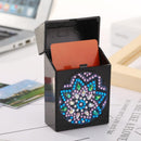 DIY Diamond Business Card Storage Box Creative ID Card Bus Card Holder (9)