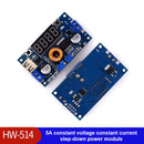 5A USB Charging Power Supply Board Lithium Battery Charger Step Down Buck Module