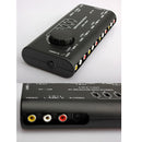 Hot Sell Convenient AV Audio Video Signal Switch 4 Input 1 Output Switch
