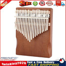 21 Key Kalimba Musical Instrument Mahogany Wood Thumb Finger Piano (Retro) Newly
