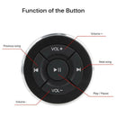 1x Car Wireless Bluetooth Media Audio Music Steering Control Remote Wheel R5H1