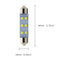 White 2835 6SMD COB Festoon Light Car LED Reading Bulbs Dome Lamp C5W For 4Pcs