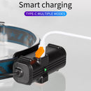 Bright 350lm Outdoor Lighting Tool Impact Resistant Motion Sensor Headlamp