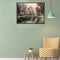 Castle by Bridge Oil Paint By Numbers Kits Canvas Picture Wall DIY Crafts