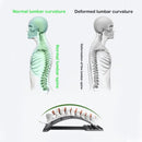 Back Massage Fitness Equipment Backbone Stretcher Lumbar Support(Common)