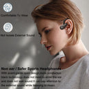 No Ear Injury Memory Earphones Waterproof Headphone Bone Conduction Headset