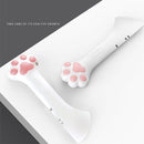 Multifunction Pet Canned Spoon Jar Opener Cat Dog Food Scoop Feeder (White)