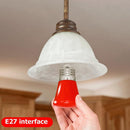 E27 3W LED Crown Energy Saving Light Bulbs Holiday Home Party Lamp (Red) Newly