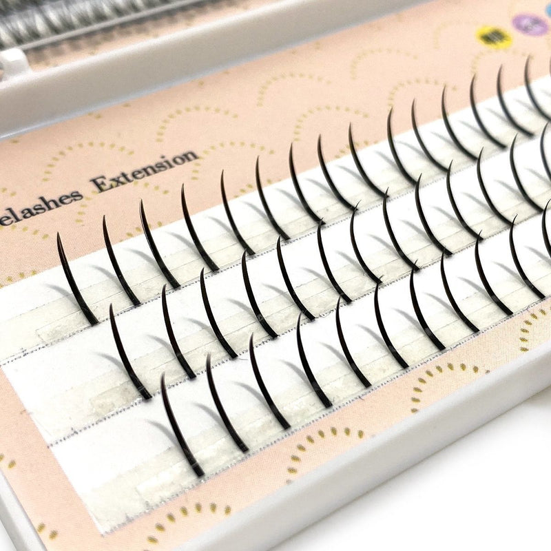 Eyelashes Individual Eyelashes A Shape&Fish Tails Mixed 2 Styles Eyelashes
