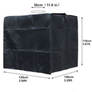 Water Tank Protective Cover IBC Container Waterproof Dust Sunscreen (Black)
