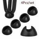 Non-Slip Furniture Feet Covers Hairpin Chair Leg Caps Table Pads Anti-slip Pad
