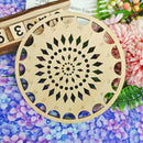 Hollow Wooden DIY Embroidered Thread Board Home Cross Stitch Needle Hoop Boar