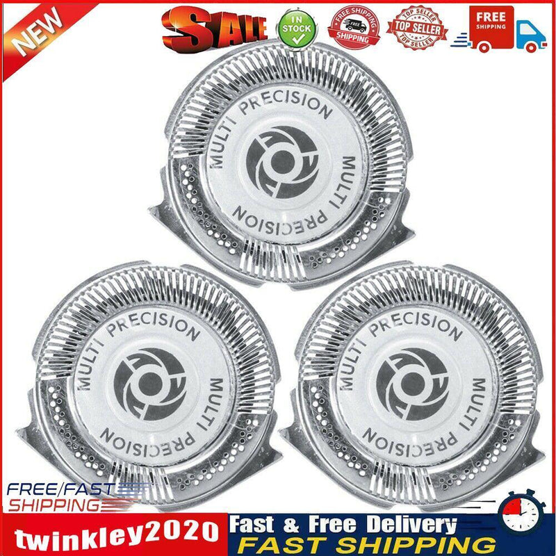 3pcs Men Round Shaver Replacement Heads Parts for SH70 SH90 HQ8 HQ9 Series Newly