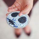 5pcs Halloween Elements Full Drill Diamond Painting Keyring Handmade Craft Newly