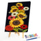 Sunflower Oil Paint By Numbers Kits Canvas Picture DIY Wall Art Craft Coloring