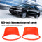2pcs Car Audio Refit Speaker Ring Plastic Ultra-thin Waterproof Cover Protector