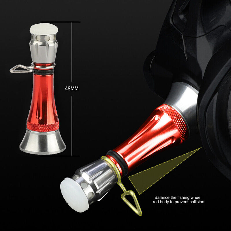 Reel Stand Handle Balance for Shimano Daiwa Fishing Spinning Wheel (Red) Newly