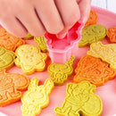 Claus Cake Mould Cookies Cutter Baking & Pastry Tools Christmas Biscuit Mold
