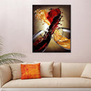 5D DIY Full Drill Diamond Painting Wine Cross Stitch Mosaic Kits Bedroom Decor