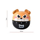 Cartoon Dog Cooking Alarm Countdown Mechanical Timer Kitchen Tools (Khaki)