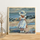 DIY Hand Painted Paint By Numbers Oil Canvas Pictures Play By The Sea Kit Gift