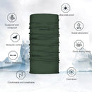 Cycling Camping Tube Scarf Outdoor Gaiter Bandana Headband (Army Green)