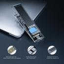 ORICO TCM2F-C3 NGFF to TYPE-C M.2 Hard Disk Case SSD Hard Drive Enclosure Box