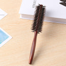 Curly Hair Comb Hairdressing Tools Wooden Handle Boar Bristle Hairbrush Combs