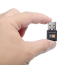 600Mbps Dual Band 2.4G / 5G Hz Wireless Lan USB PC WiFi Adapter 802.11AC