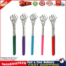 Stainless Steel Back Scratcher Telescopic Itch Massager Relax Tool Random Newly