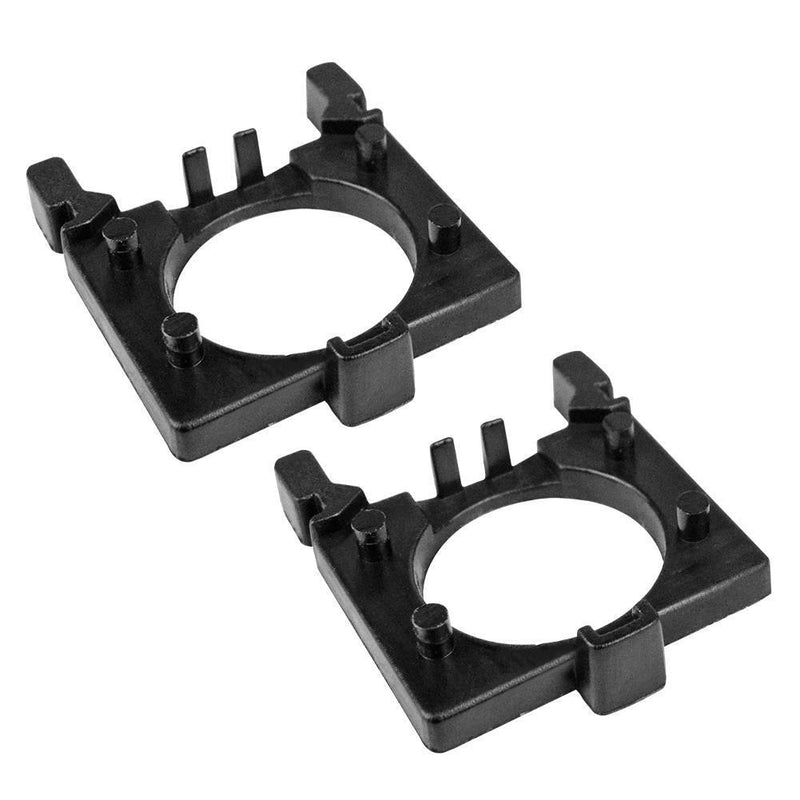 1 Pair H7 LED Headlight Bulb Base Adapter Holders for Focus MK2 Mondeo MK4
