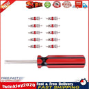 10pcs Tyre Valve Cores w/ Remover Tool for Schrader Car Bike Motorcycle Newly