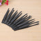 8pcs Portable Black Anti-static Plastic Tweezer Heat Resistant Repair Tool Newly