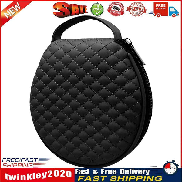 Portable CD DVD 20 Capacity Storage Case with Zipper Car Disc Box (Black) Newly