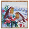 5D DIY Special Shaped Diamond Painting Spring Birds Cross Stitch Embroidery
