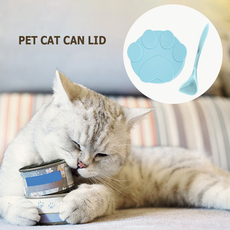 Pet Food Can Cover Silicone Dogs Cats Food Storage Keep Fresh Lid Seal Covers