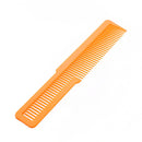 Hairdressing Carbon Anti-static Comb Wide Tooth Hair Clipper Comb (Orange) Newly