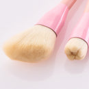 4pcs Gradient Color Cosmetic Powder Foundation Eyesshadow Makeup Brushes Set-2494