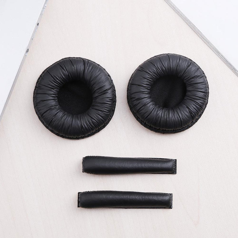 1 Pair Earphone Ear Pads with Headband Cushions for Sennheiser PX100 PX200