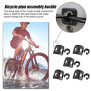 5pcs Bike Brake Line Assembly Buckle MTB Cycle Derailleur Cable Tube Fixed Base