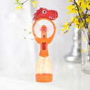 #A Handheld Spray Fan Home Comfortable Humidification Electric Dinosaur Fan for