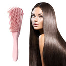 Detangling Hair Brush Massage Wet Comb Detangler Hairbrush (Light Pink) Newly