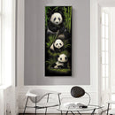 Panda 5D DIY Diamond Painting Rhinestone Full Round Drill for Room Decoration