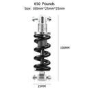 Folding MTB Bike Bicycle Rear Suspension Spring Shock Absorber (650 Pounds)