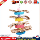Parrot Toys Pet Bird Bites Climb Chew Toys Parakeet Budgie Hanging Swing Newly