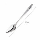 Scrape Long Handle Saw-tooth Stainless Steel Fruit Grapefruit Seratted Spoon